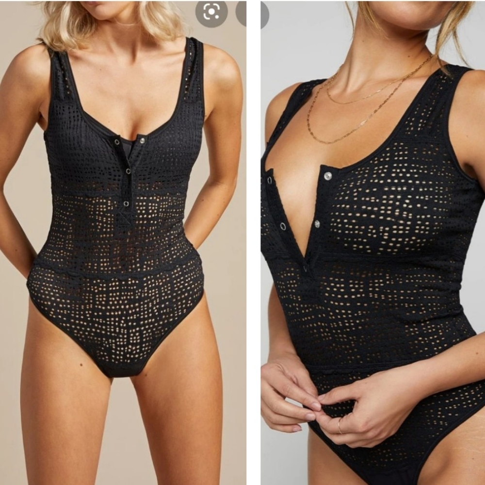 NEGATIVE ESSAOUIRA MESH BODYSUIT